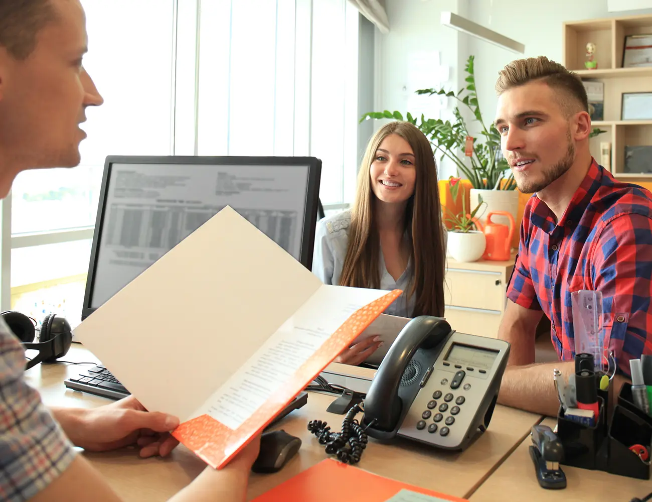 couple with lender