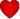 small red heart