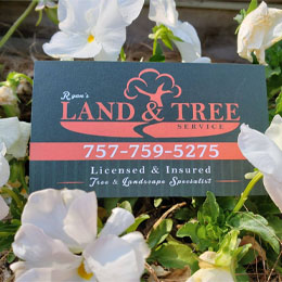 Ryan's Land and Tree Service Logo