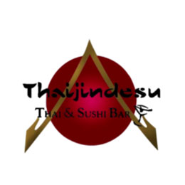 Thaijindesu Thai and Sushi Bar Logo
